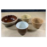 Vintage Hall and USA pottery