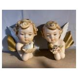 Vintage wall cherubs-Japan