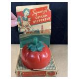 Vintage squeezeit catch up dispenser in packets
