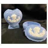 Vintage wedgewood-like pieces-1 marked Albert