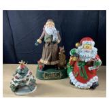 10 1/2 inch 1984 Australia Santa and two other