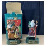 Two inch tall Santas. 1935 Italy and 1884 Hungary