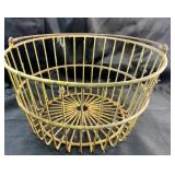 Large Vintage Metal Basket