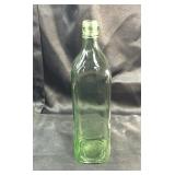 Antique Green Glass Medicine Bottle