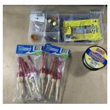 Fishing box for the contents, floats and line