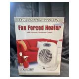 Vintage Fan Forced Heater with Thermostat Control