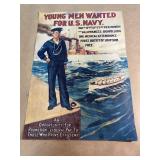 Reproduction, 10x14, Navy poster