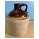 Vintage, 8", whiskey crock jug