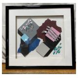 Very Cool "The Artworks" Framed, signed piece,