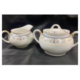 Noritake Vintage Japanese Porcelain Sugar Bowl