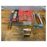 Screwdrivers, Grips, Snips, Stanley Scraper,