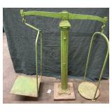 Antique milk scale, numbered 395