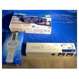 Medicated wipes, electric part & protective gloves