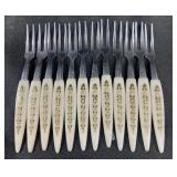 12 Decorative Corn End Sporks