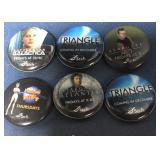 SciFi Channel badge buttons