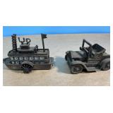 2 metal pencil sharpeners, Mark Twain paddleboat