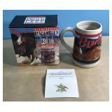 1993 Budweiser Clydesdales Proud & Free Stein