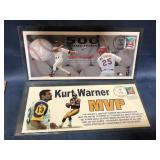 St Louis Cardinals  St Louis Rams posted envelopes