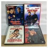 Rush Hour 1 & 2 and 2 Jackie Chan Movies