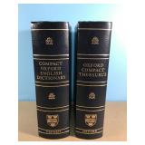 Vintage Compact Oxford Dictionary & Thesaurus