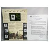 RARE collectible stamp collection Medicinal Plants