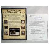 RARE collectible stamp collection Emancipation