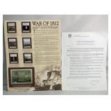 RARE collectible stamp collection War of 1812