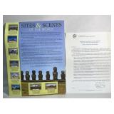 RARE collectible stamp collection Sites & Scenes