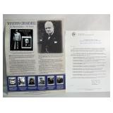 RARE collectible stamp collection Churchill