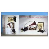 Edison-The Man and His Inventions Postcard Book