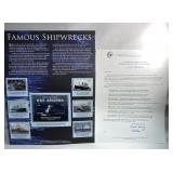 RARE collectible stamp collection Shipwrecks
