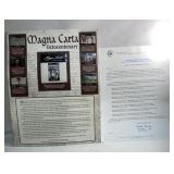RARE collectible stamp collection Magna Carta