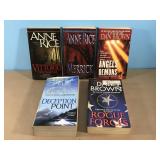 Lot of Anne Rice & Dan Brown Books
