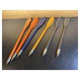 Vintage plastic darts