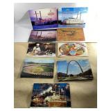 Vintage postcards from Illinois and Missouri