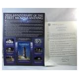 RARE collectible stamp collection Moon Landing