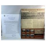 RARE collectible stamp collection Railroad