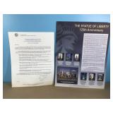 RARE collectible stamp collection Statue of