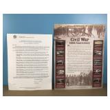 RARE collectible stamp collection Civil War