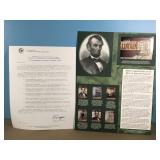 RARE collectible stamp collection Lincoln