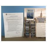 RARE collectible stamp collection Manhatten