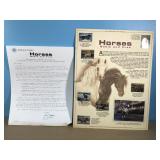 RARE collectible stamp collection Horses