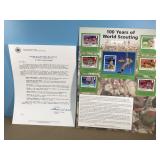 RARE collectible stamp collection Scouting