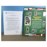 RARE collectible stamp collection Soccer