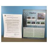 RARE collectible stamp collection Ducks