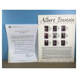RARE collectible stamp collection Albert Einstein