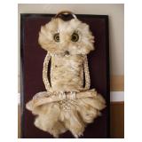 VIntage Owl Wall Decor