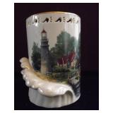 "The Light of Peace Votive" Thomas Kinkade