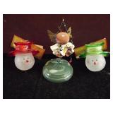4 Piece Ornament Lot