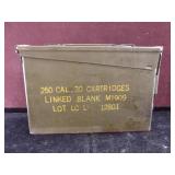 250 Cal Military Ammo Box